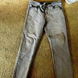 Lauren Conrad size 8 grey jeans